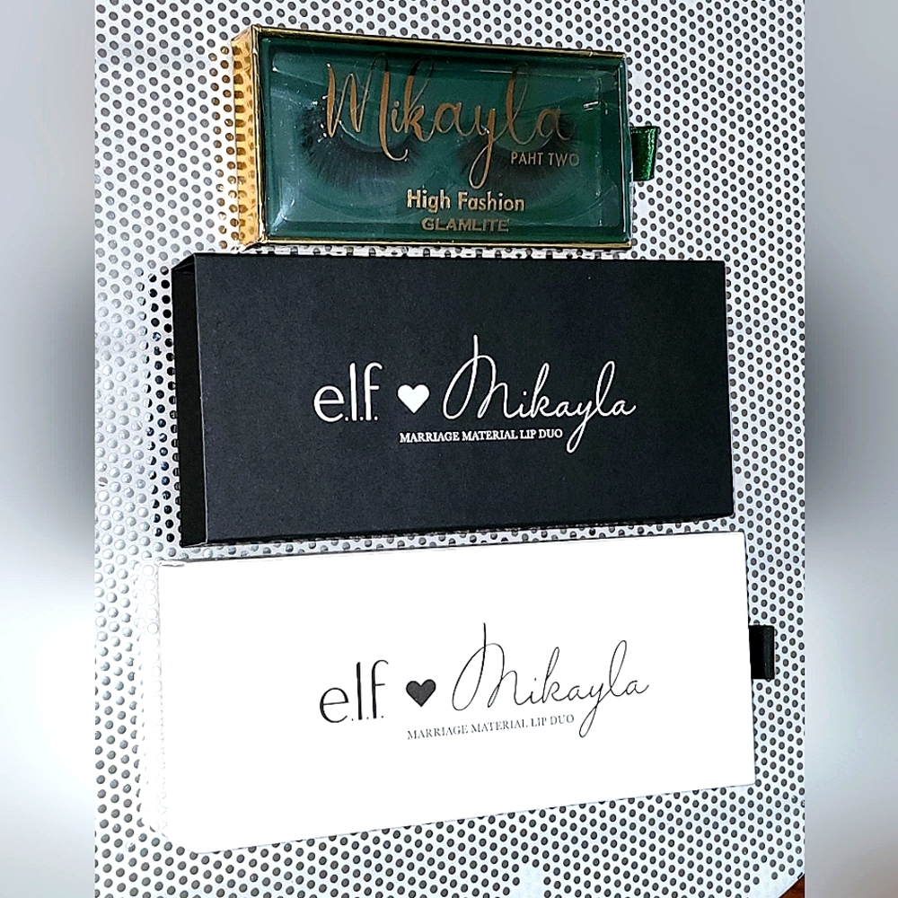 Elf Mikayla Marriage Material Lip Duo & Mikayla Lashes New Limited Edition